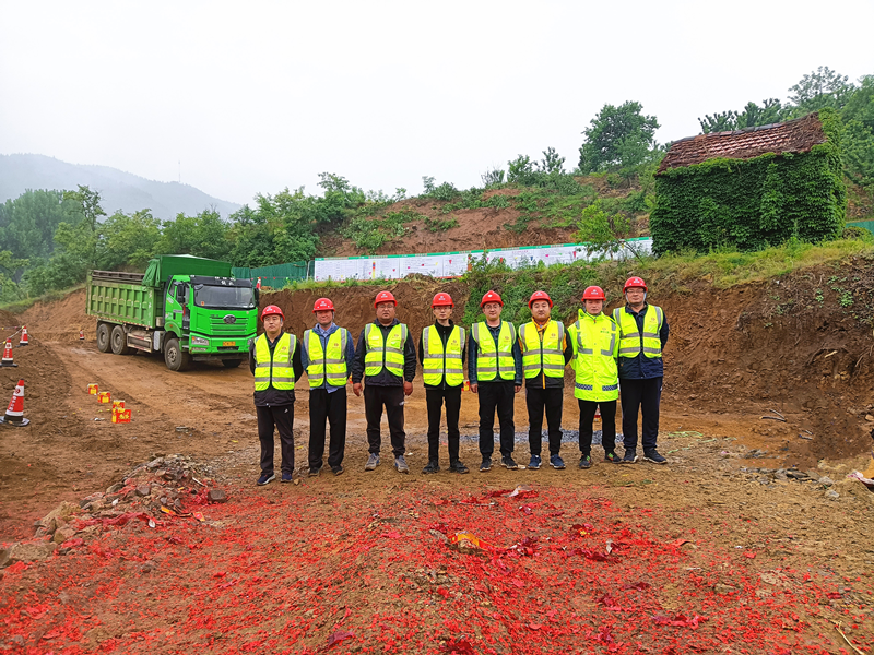 好雨知時節(jié)，砥礪奮進(jìn)時——魯山南互通立交開工記事