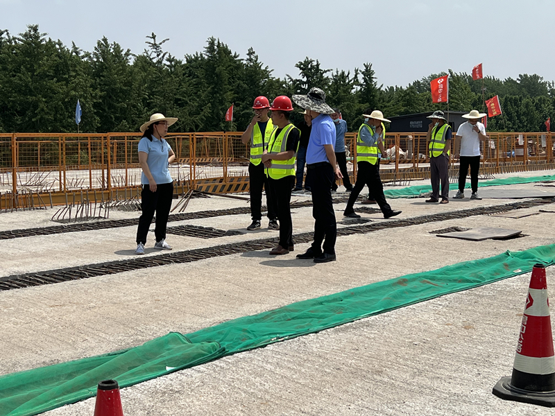 臨沂市質(zhì)監(jiān)站對郯城G205項目開展質(zhì)量、安全檢查指導(dǎo)