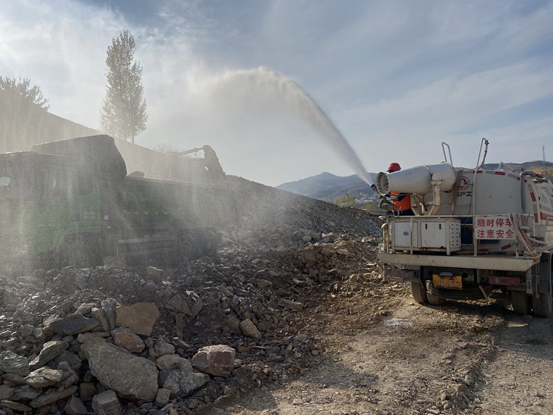 西里互通路基A匝道工作動態(tài)