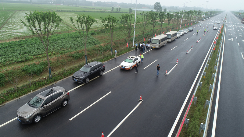 郯城G205項(xiàng)目順利完成交工驗(yàn)收工作