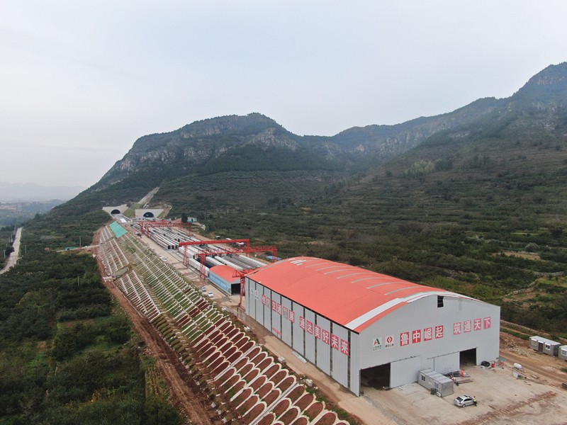 臨臨高速六標北安樂預(yù)制場30米箱梁、40米T梁預(yù)制任務(wù)圓滿完成