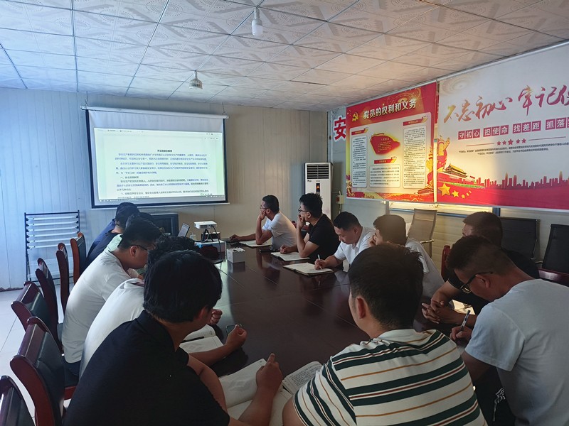 防為上，先于行，第二區(qū)域項(xiàng)目部扎實(shí)推動(dòng)安全月活動(dòng)開展