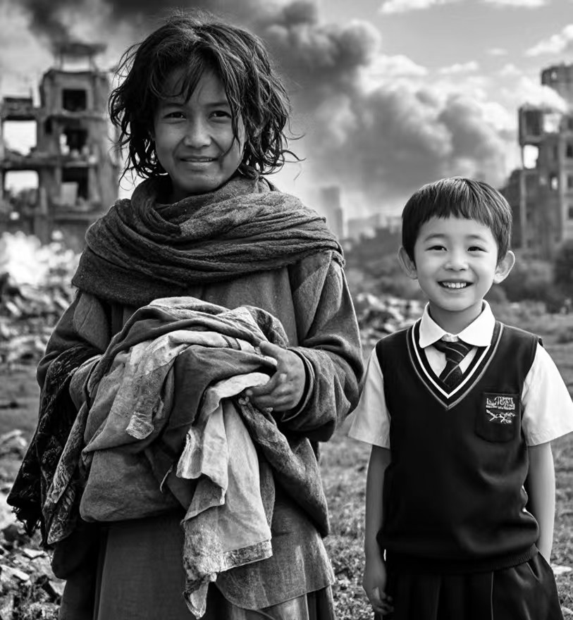 戰(zhàn)火之外，中國祥和