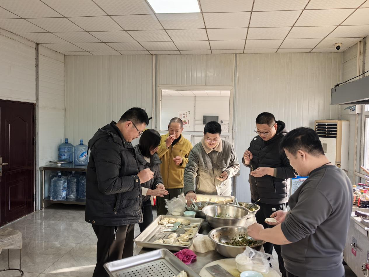 冬至溫情，共包水餃