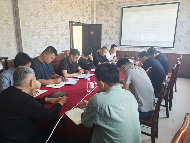 【一提三?！縎510泉王線召開4月份工地例會