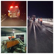  以雪為令，我為平安通行站崗