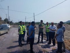 淄博市交通局對(duì)九東路安全專(zhuān)項(xiàng)檢查