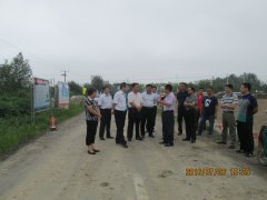 濱州市人大檢查團(tuán)對S247樂胡線進(jìn)行督導(dǎo)檢查