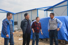 項(xiàng)目辦、管理處相關(guān)領(lǐng)導(dǎo)來我部視察指導(dǎo)工作