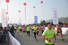 奮勇拼搏、堅持不懈——記跑游山東博山五陽湖站