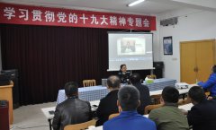 公司組織開展學(xué)習(xí)貫徹黨的十九大精神專題會