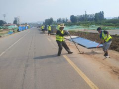 養(yǎng)護分公司人民路項目全體總動員做好點評準備工作