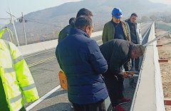 養(yǎng)護(hù)分公司安樂大橋順利通過(guò)交工檢測(cè)