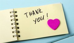 感恩有你，倍加珍惜