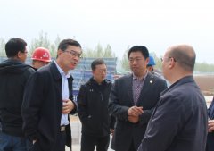 省交通廳調(diào)研組對新寧項目進行現(xiàn)場調(diào)研