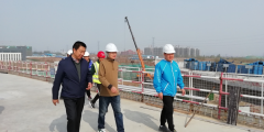 淄博市城市資產(chǎn)運營公司及市住建局領(lǐng)導視察雙魯立交項目