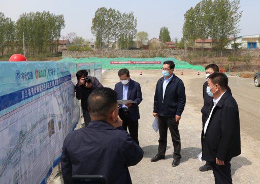 齊魯交通發(fā)展集團(tuán)黨委副書記、總經(jīng)理相立昌到青蘭項(xiàng)目部調(diào)研 