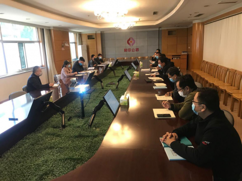 公司組織近期中標(biāo)項目進行清單交底