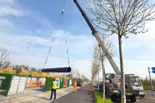 第三工程公司中水回用管道工程全程速覽