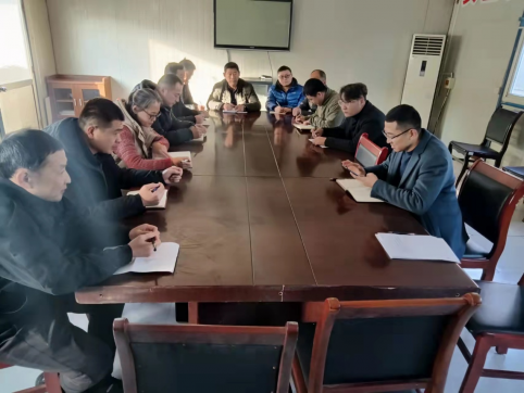 淄川拌合場站宣貫公司文件精神 摩拳擦掌蓄勢待發(fā)