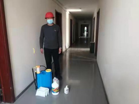 抗擊疫情，第五區(qū)域項目部在行動